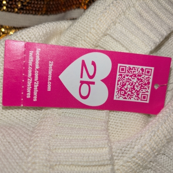 Large ivy crop top sweater new with tag - Picture 5 of 8